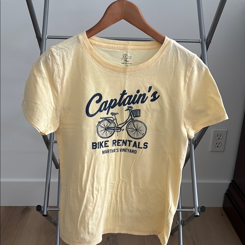 J .Crew vintage graphic short sleeve tee. Very soft cotton